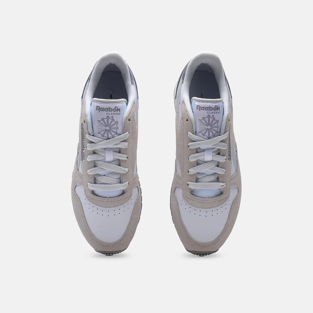 Tenis Mujer Reebok Classics Leather - Gris