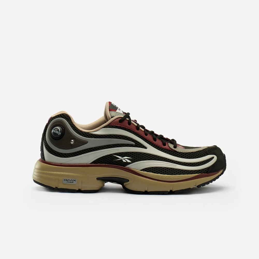 Tenis Hombre Reebok Classics Rbk Premier Pump – Gris-Rojo