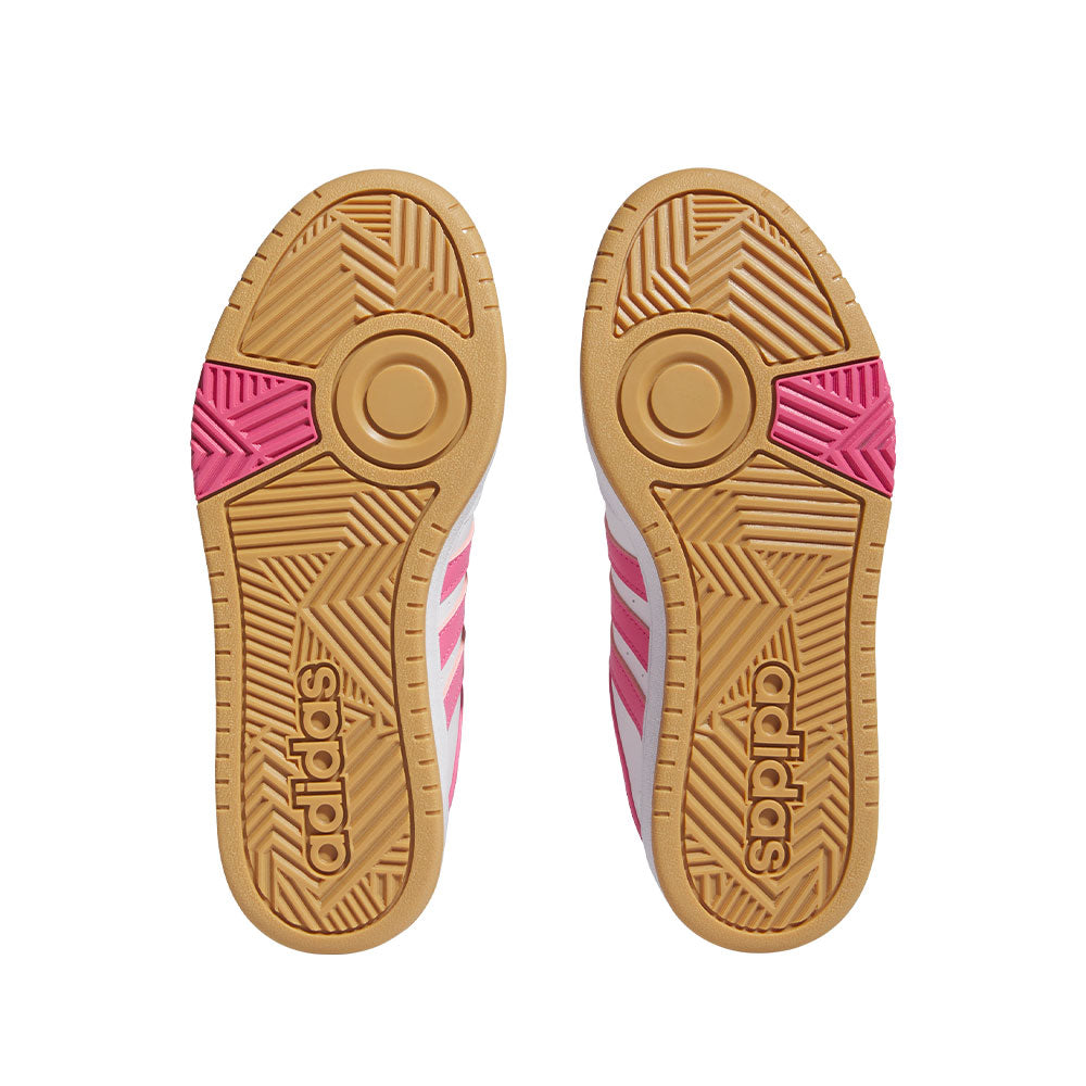 Tenis Mujer adidas Hoops 3.0 - Blanco-Rosado