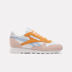Tenis Mujer Reebok Classics Leather - Blanco-Naranja