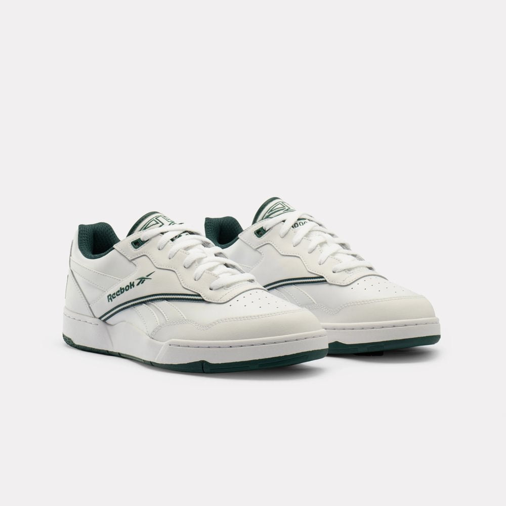 Tenis Hombre Reebok Bb 4000 Li - Blanco-Verde