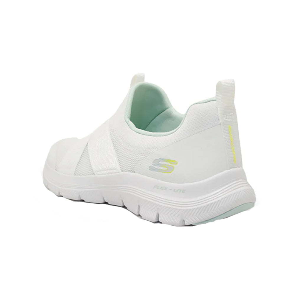 Tenis Mujer Skechers Flex Appeal 4.0 Sweet Glee - Blanco