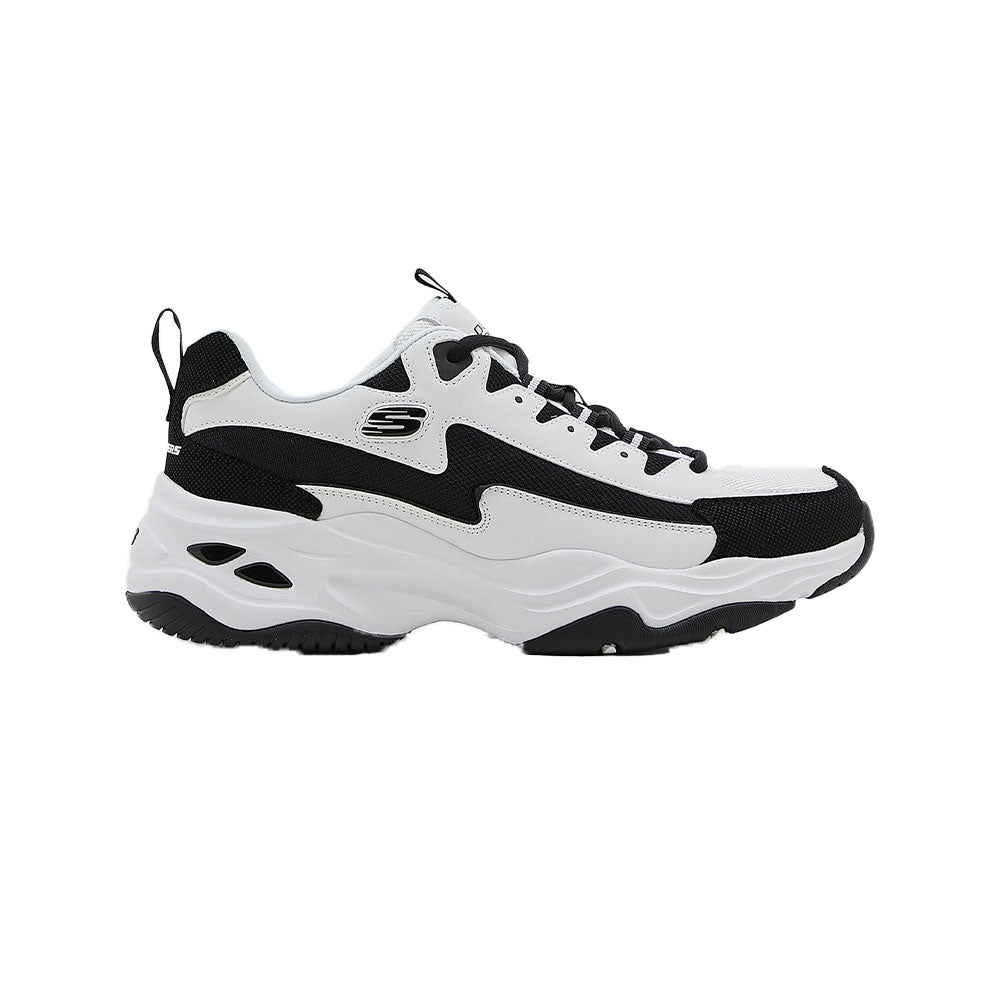 Tenis Hombre Skechers Dlites 4.0 - Blanco-Negro