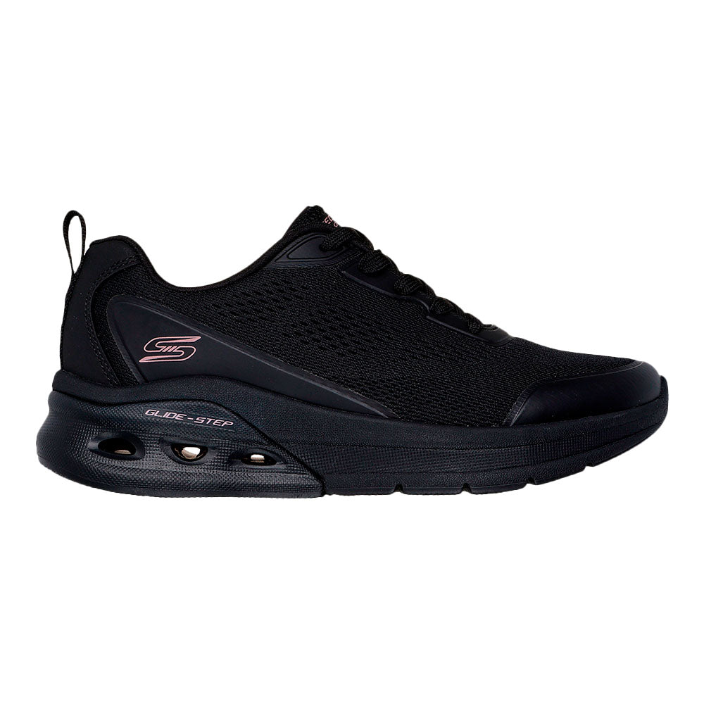 Tenis Skechers MujerBobs Arc Waves 2.0- Negro - Negro