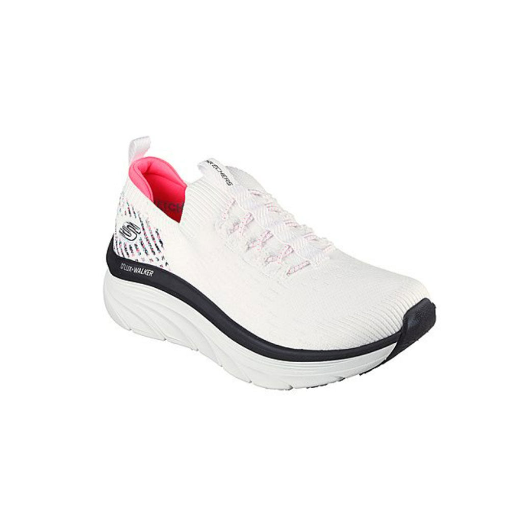 Tenis Mujer Skechers D'Lux Walker - Star Stunner - Blanco