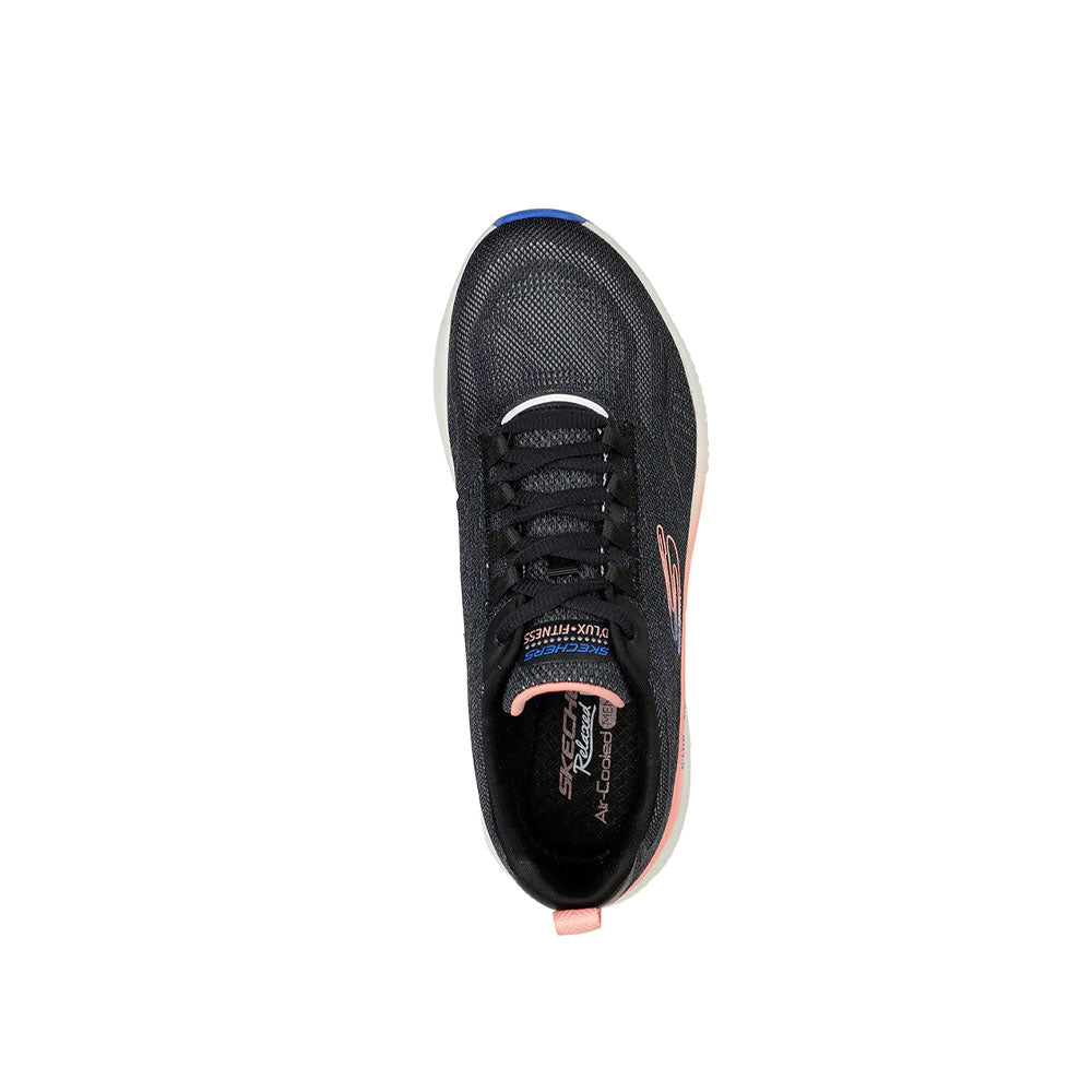 Tenis Mujer Skechers D'lux Fitness - Negro