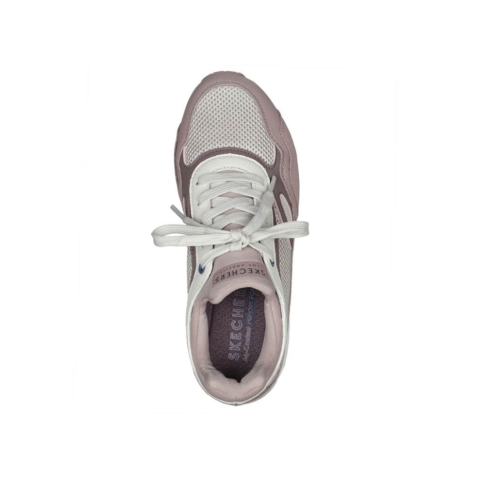 Tenis Mujer Skechers Uno Profile - Rosado-Blanco