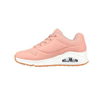 Tenis Mujer Skechers Uno - Rosado-Blanco