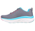 Tenis Mujer Skechers Dlux Walked Fresh Finesse - Gris