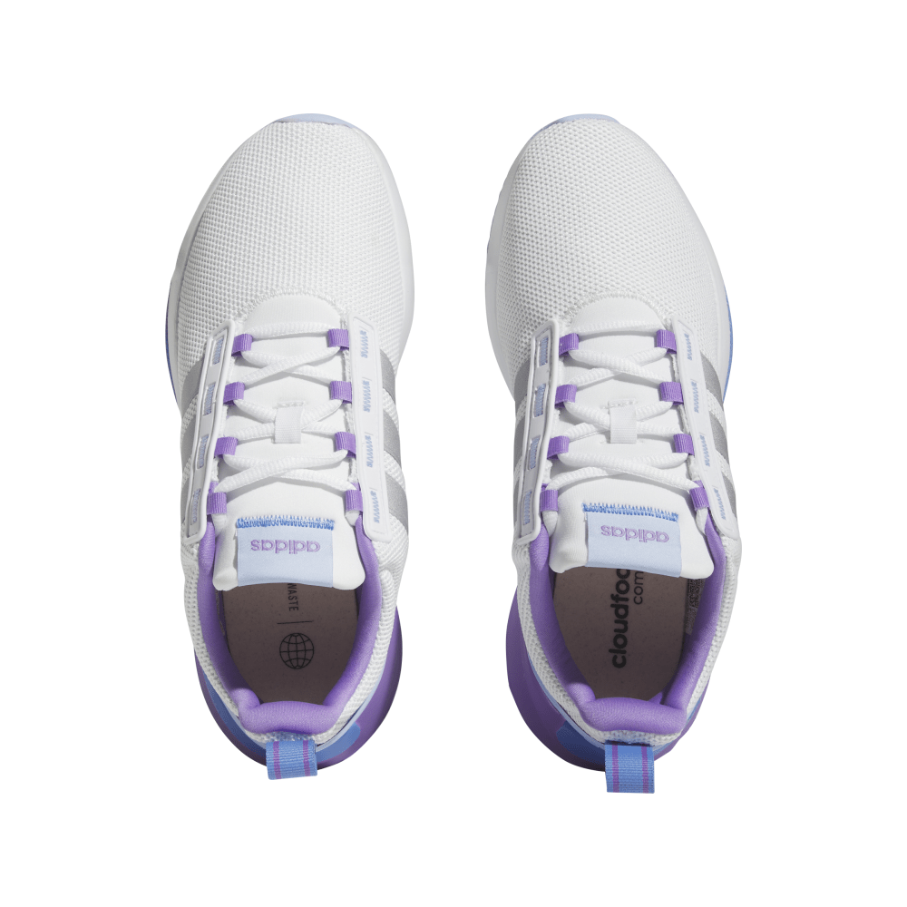 Tenis Mujer Adidas Racer TR21 Blanco-Morado