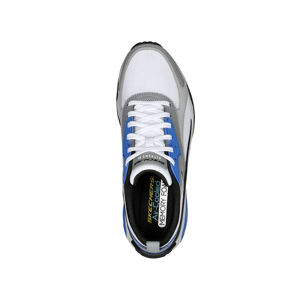 Tenis Hombre Skechers Skech-Air Extreme - Blanco-Azul