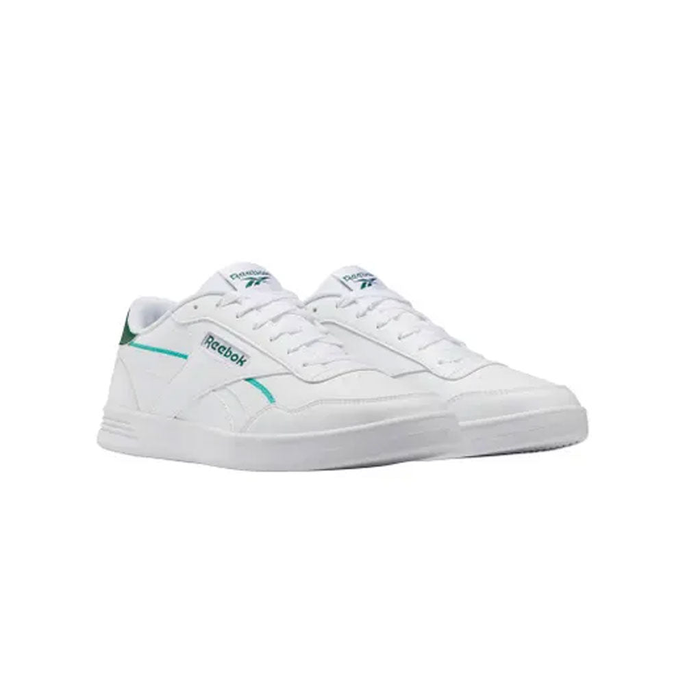 Tenis Hombre Reebok Court Advance Vegan - Blanco-Verde