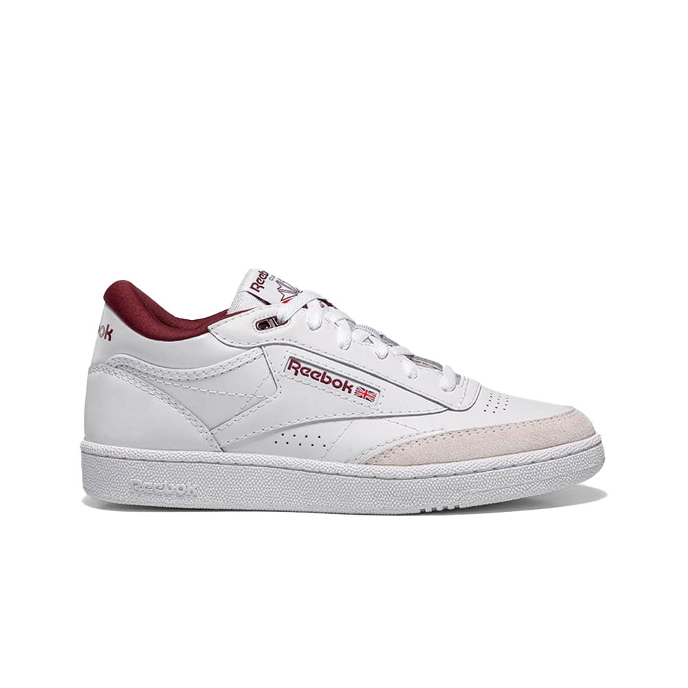 Tenis Hombre Reebok Club C - Blanco-Rojo