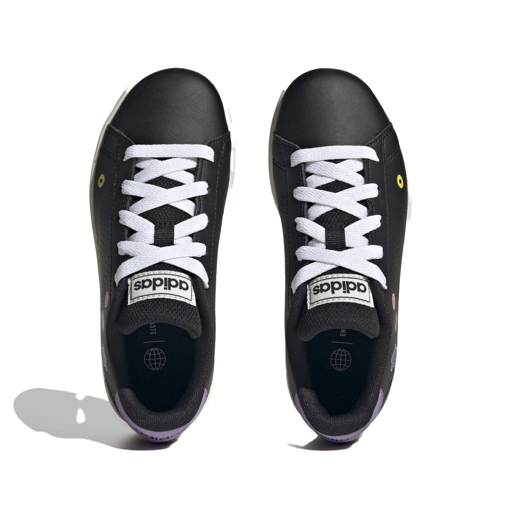 Tenis Niña Adidas Advantage - Negro-Morado