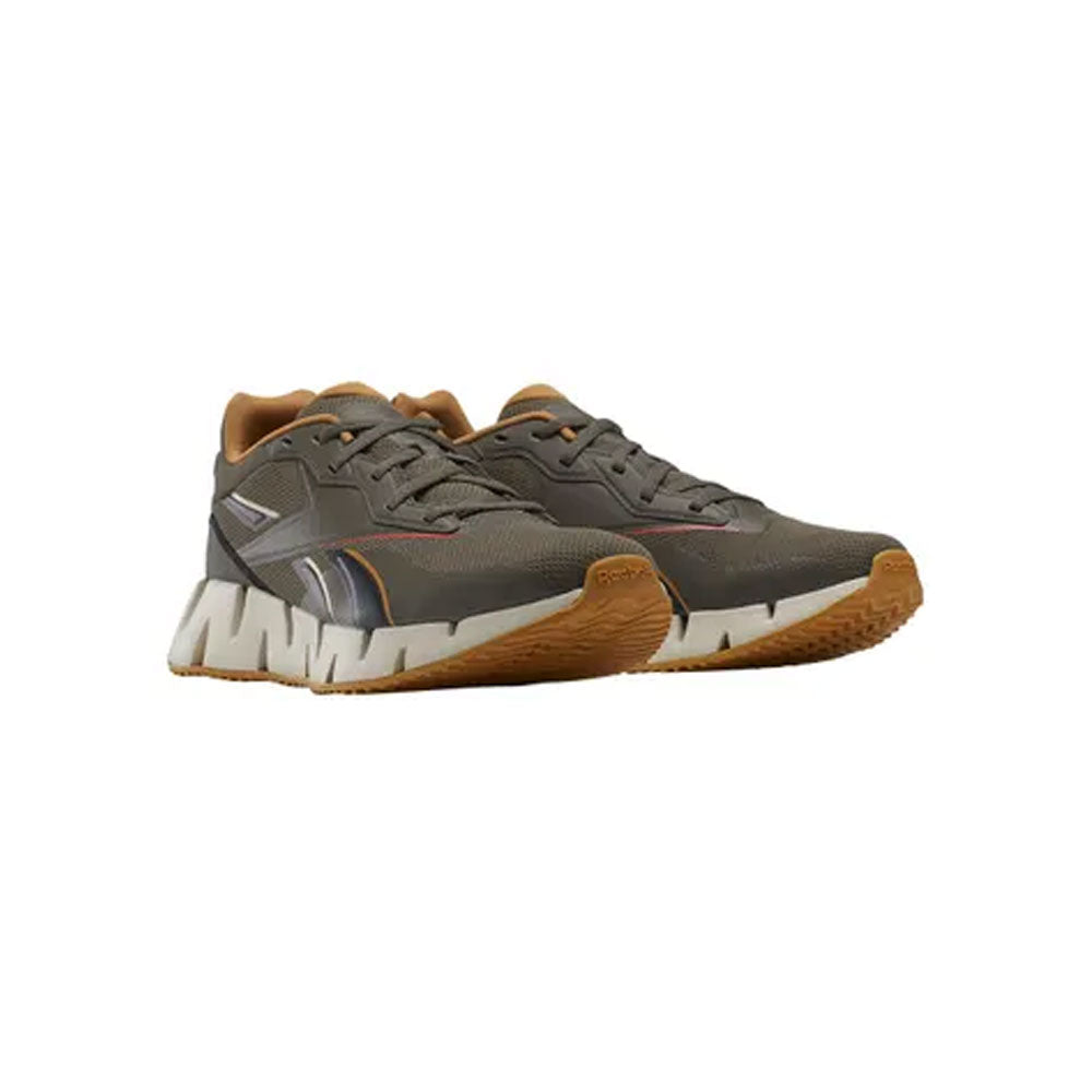 Tenis Hombre Reebok Zig Dynamica 4 - Marrón - Beige