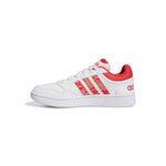 Tenis Mujer adidas Hoops - Blanco-Rojo