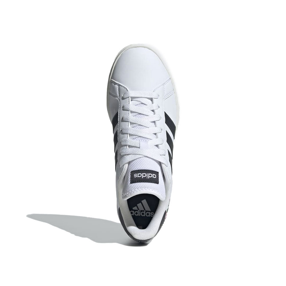 Tenis Mujer adidas Grand Court - Blanco-Negro