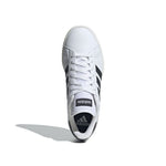 Tenis Mujer adidas Grand Court - Blanco-Negro