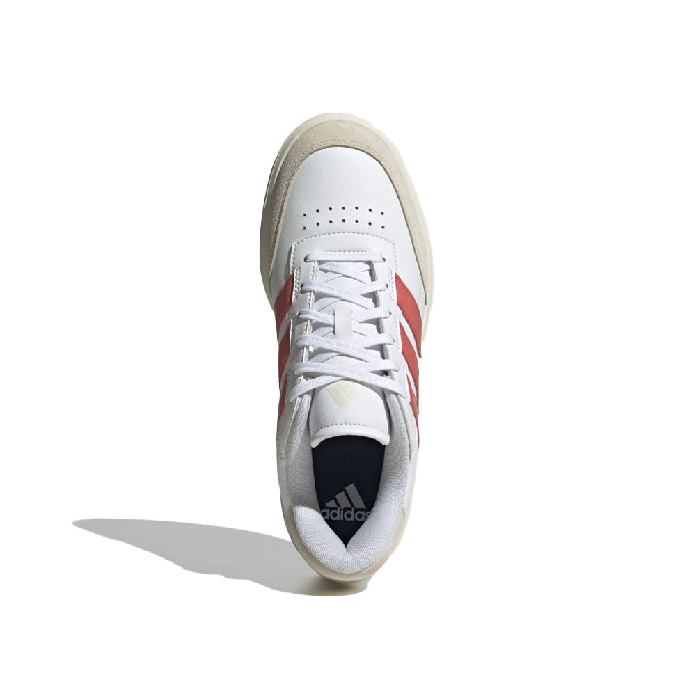Tenis Hombre adidas Courtblock - Blanco-Rosado