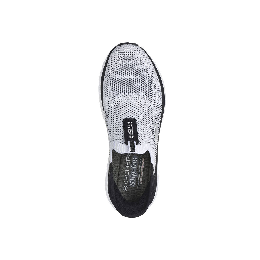 Tenis Hombre Skechers Max Cushioning - Blanco-Negro