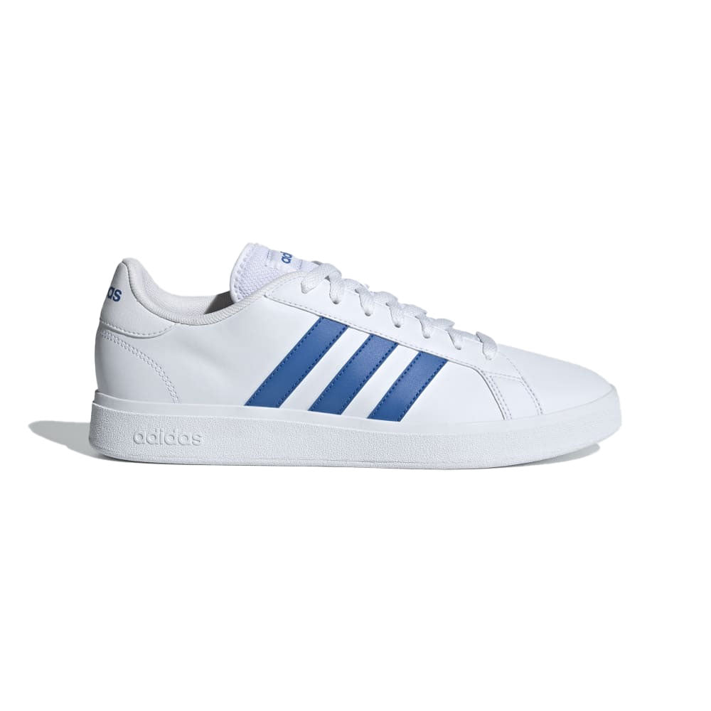 Tenis Hombre adidas Grand Court - Blanco-Azul