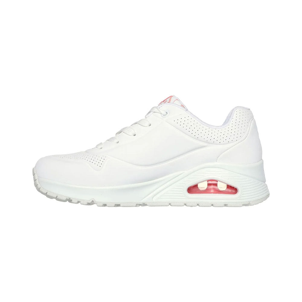 Tenis Mujer Skechers Uno Spreadthelove - Blanco