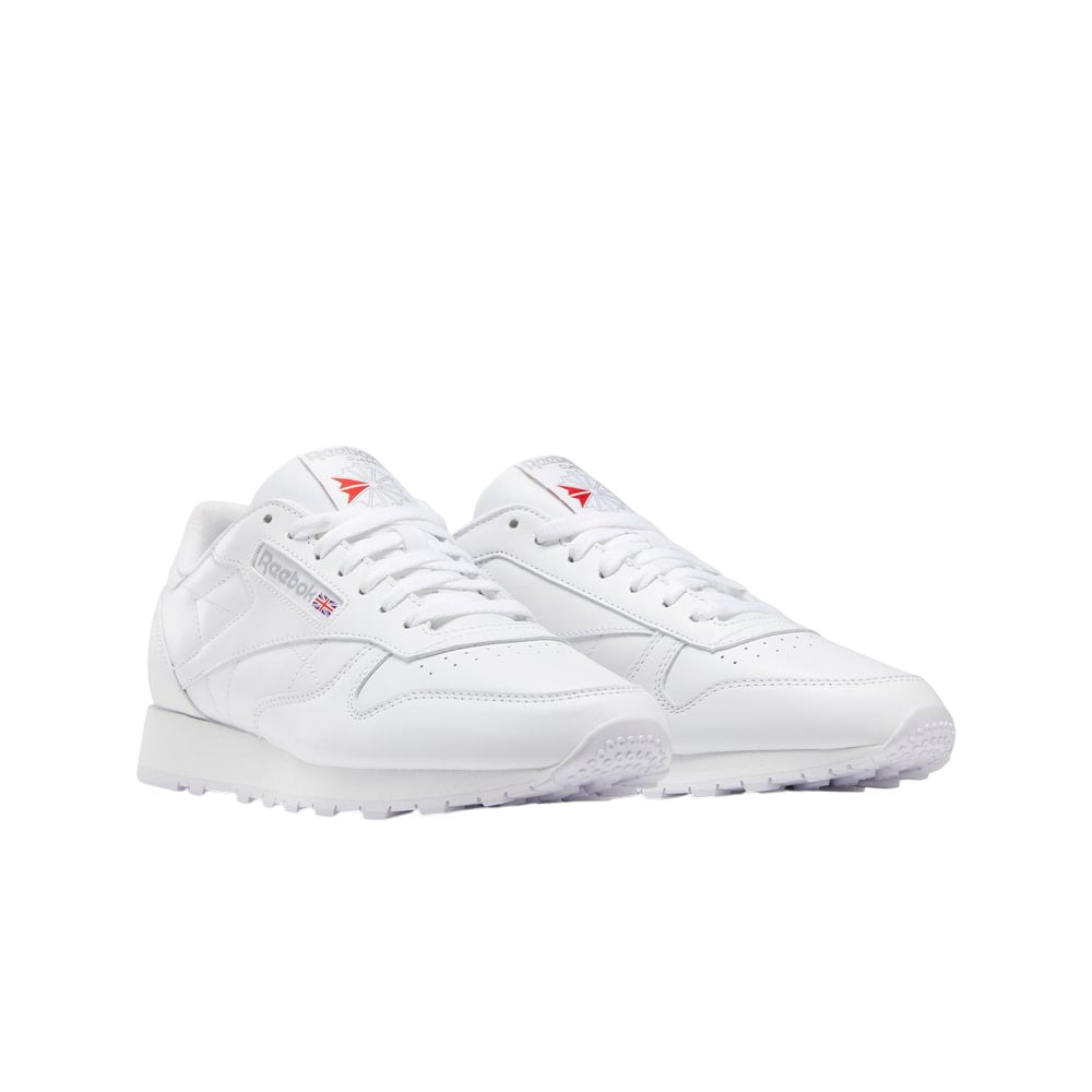 Tenis RebookHombre Classic Leather - Blanco