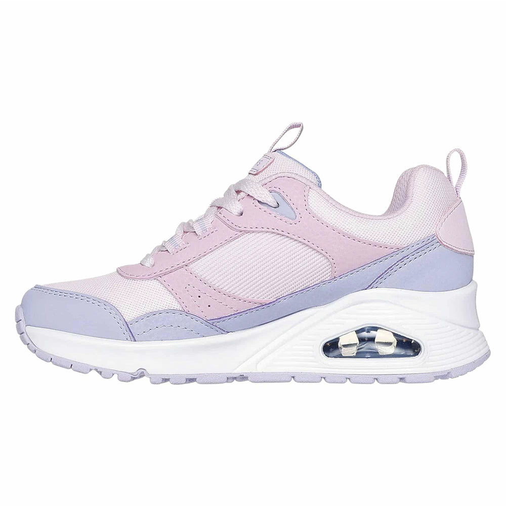 Tenis SkechersKids Uno Mesh Mode - Rosado - Lila