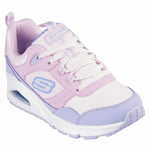 Tenis SkechersKids Uno Mesh Mode - Rosado - Lila