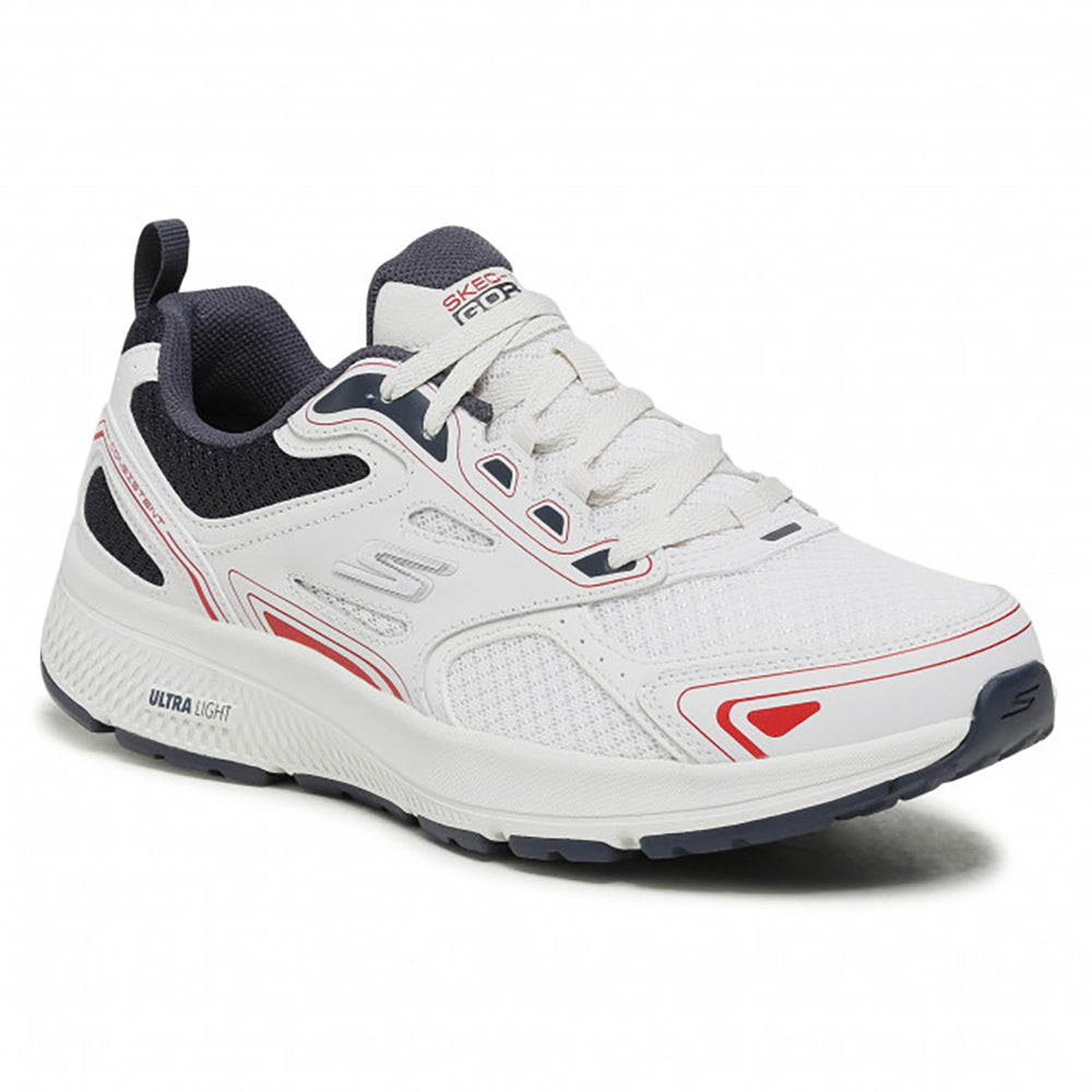 Tenis Hombre Skechers GOrun Consistent - Vestige - Blanco - Azul