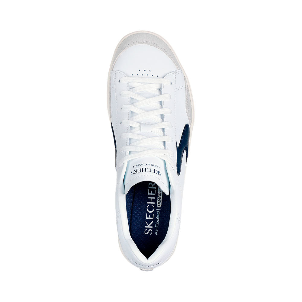 Tenis Skechers Hombre Eden lx Thoren - Blanco - Blanco