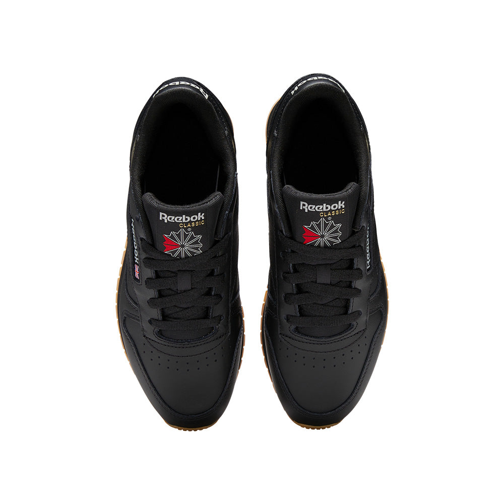 Tenis Mujer Reebok Leather Shoes - Negro