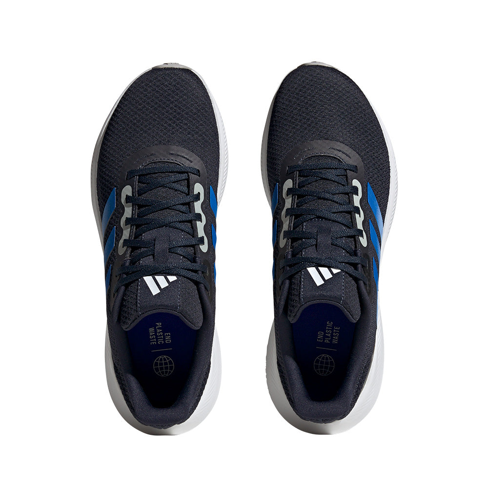 Tenis Hombre adidas RunFalcon 3 - Negro-Azul
