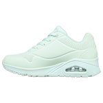Tenis Mujer Skechers Uno - Frosty Kicks - Verde menta