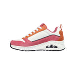Tenis Mujer Skechers Uno Much Fun - Rosado-Naranja