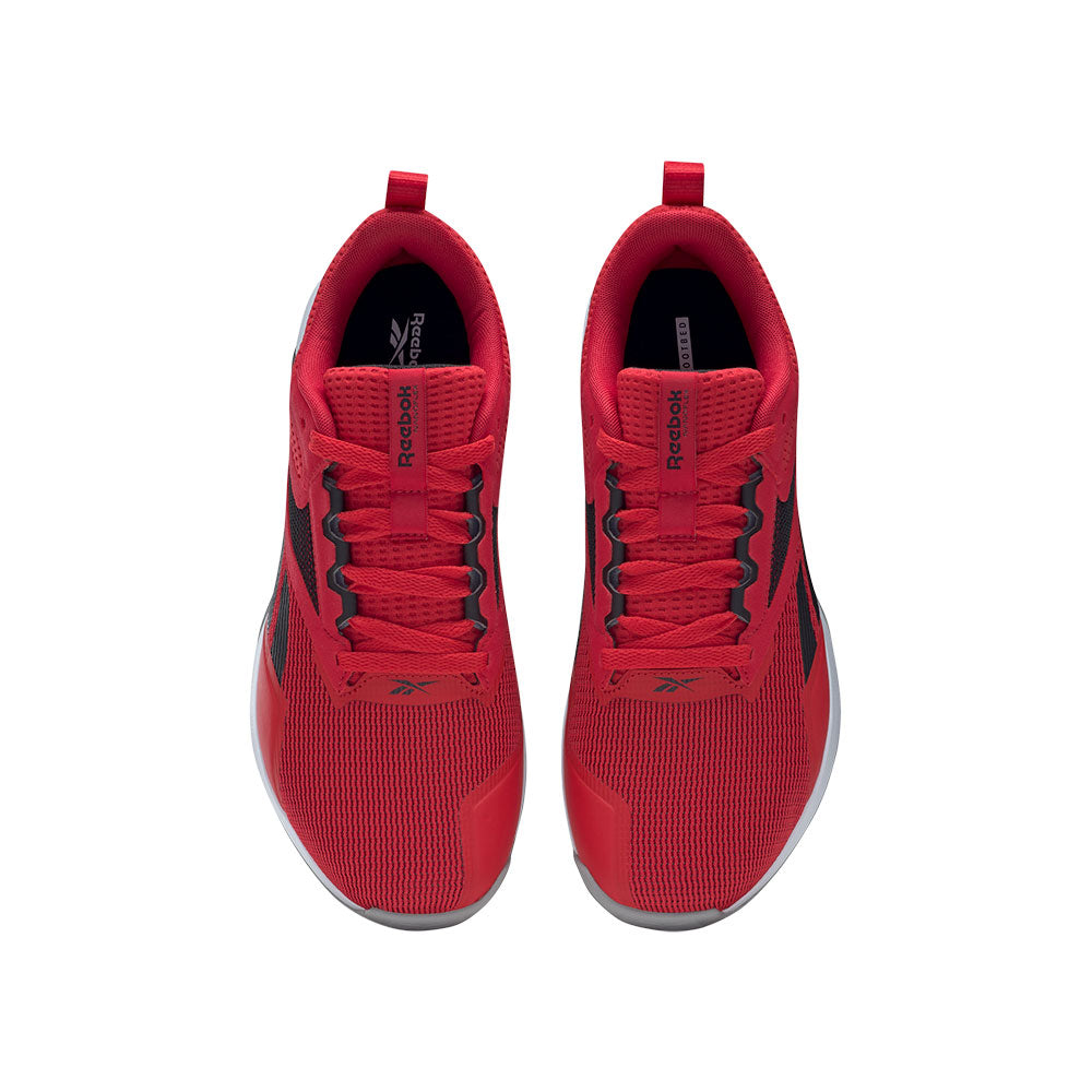 Tenis Hombre Reebok Nanoflex V2 - Rojo-Blanco