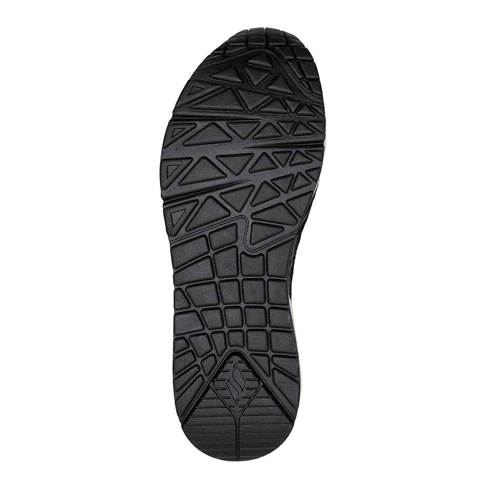 Tenis Mujer Skechers Uno Hell Hints - Negro-Blanco