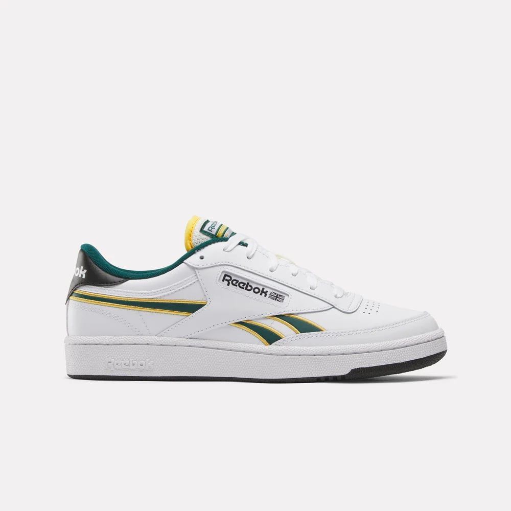 Tenis Hombre Reebok Classics Club C Revenge- Blanco-Verde
