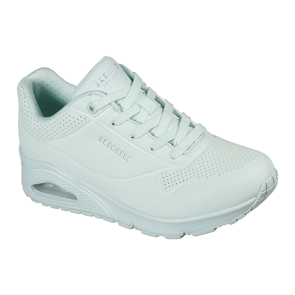 Tenis Mujer Skechers Uno - Frosty Kicks - Verde menta