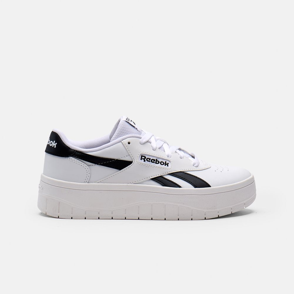 Tenis Mujer Reebok Court Advantage - Blanco-Negro