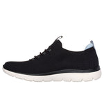 Tenis Skechers Mujer Summits Top Player - Negro - Blanco