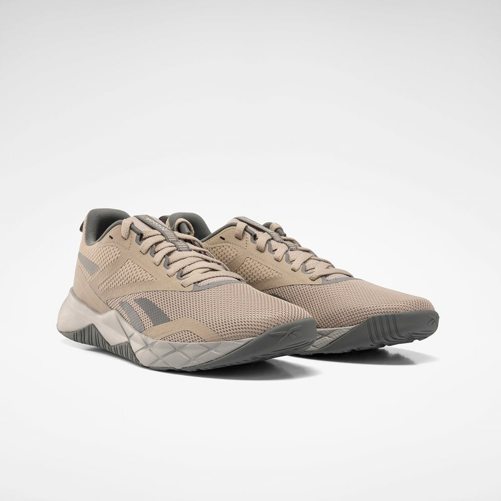 Tenis Reebok Hombre Nfx Trainer - Beige - Gris
