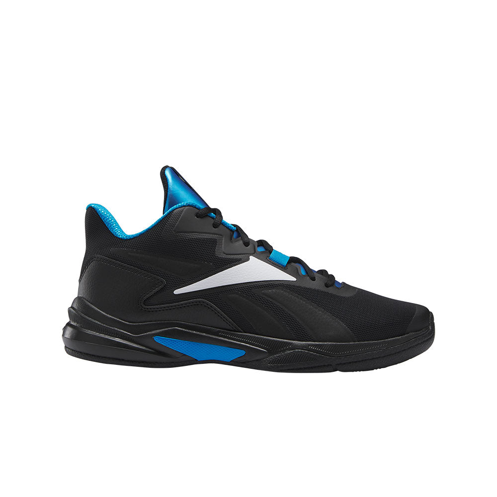 Tenis Hombre Reebok More Buckets - Negro-Azul