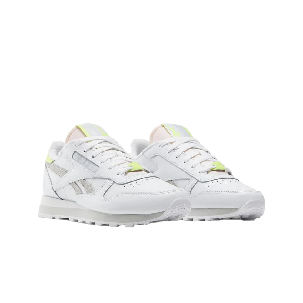 Tenis Mujer Reebok Classics Leather - Blanco