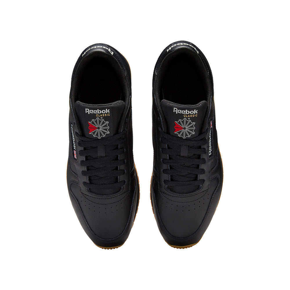 Tenis Hombre Reebok Leather - Negro