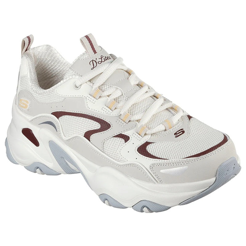 Tenis Skechers mujer D'Lites 5.0 - Blanco