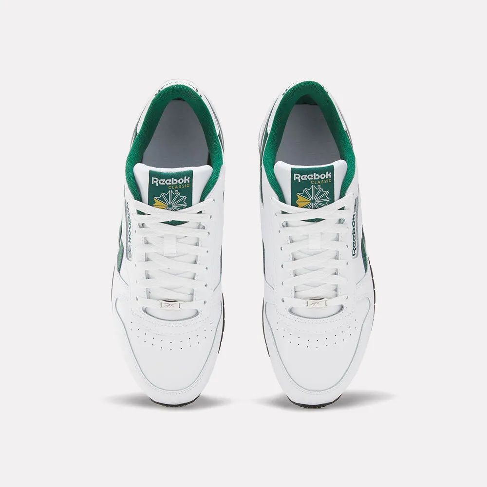 Tenis Hombre Reebok Classic Leather - Blanco-Multicolor