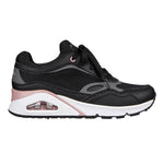 Tenis Mujer Skechers Uno Hell Hints - Negro-Blanco