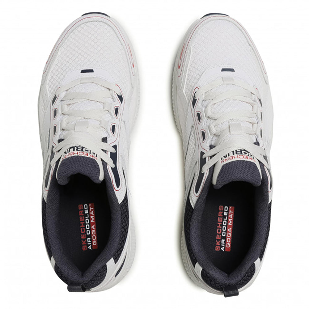 Tenis Hombre Skechers GOrun Consistent - Vestige - Blanco - Azul