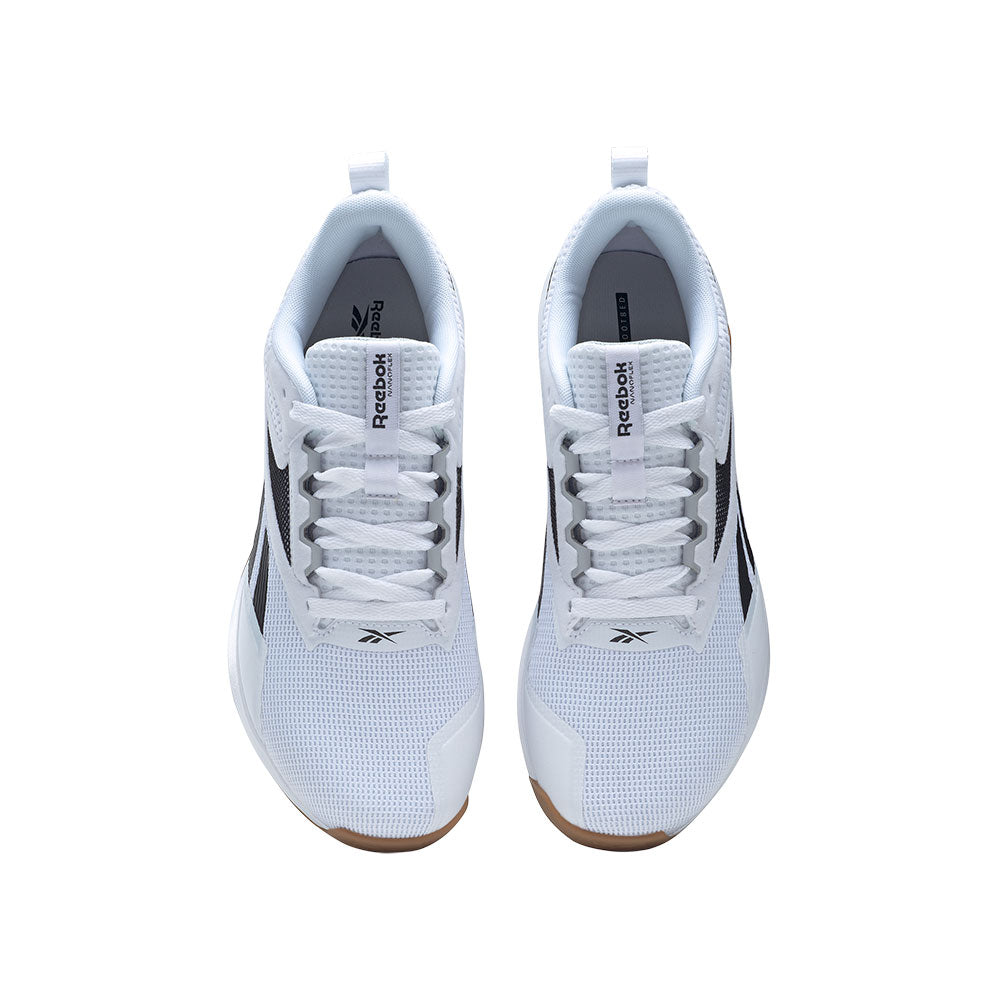 Tenis Hombre Reebok Nanoflex V2 - Blanco-Negro